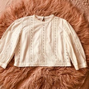 Zara Embroidered Top